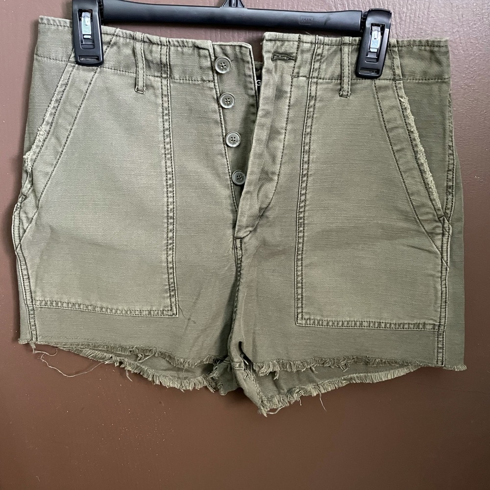 UO high rise shorts